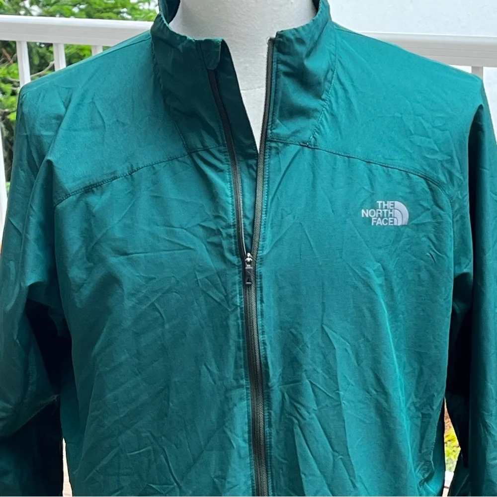 NORTH FACE Men’s FlashDry Windbreaker Jacket in Dark Green Style NF0A3F2P Size L